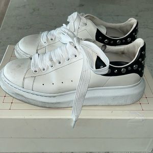 Alexander McQueen white sneakers